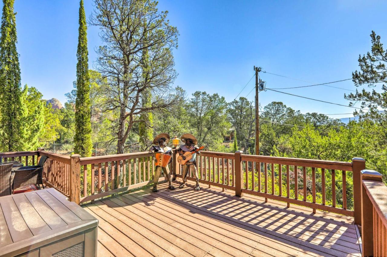 Bright Sedona Home With Deck And Mountain Views! ภายนอก รูปภาพ