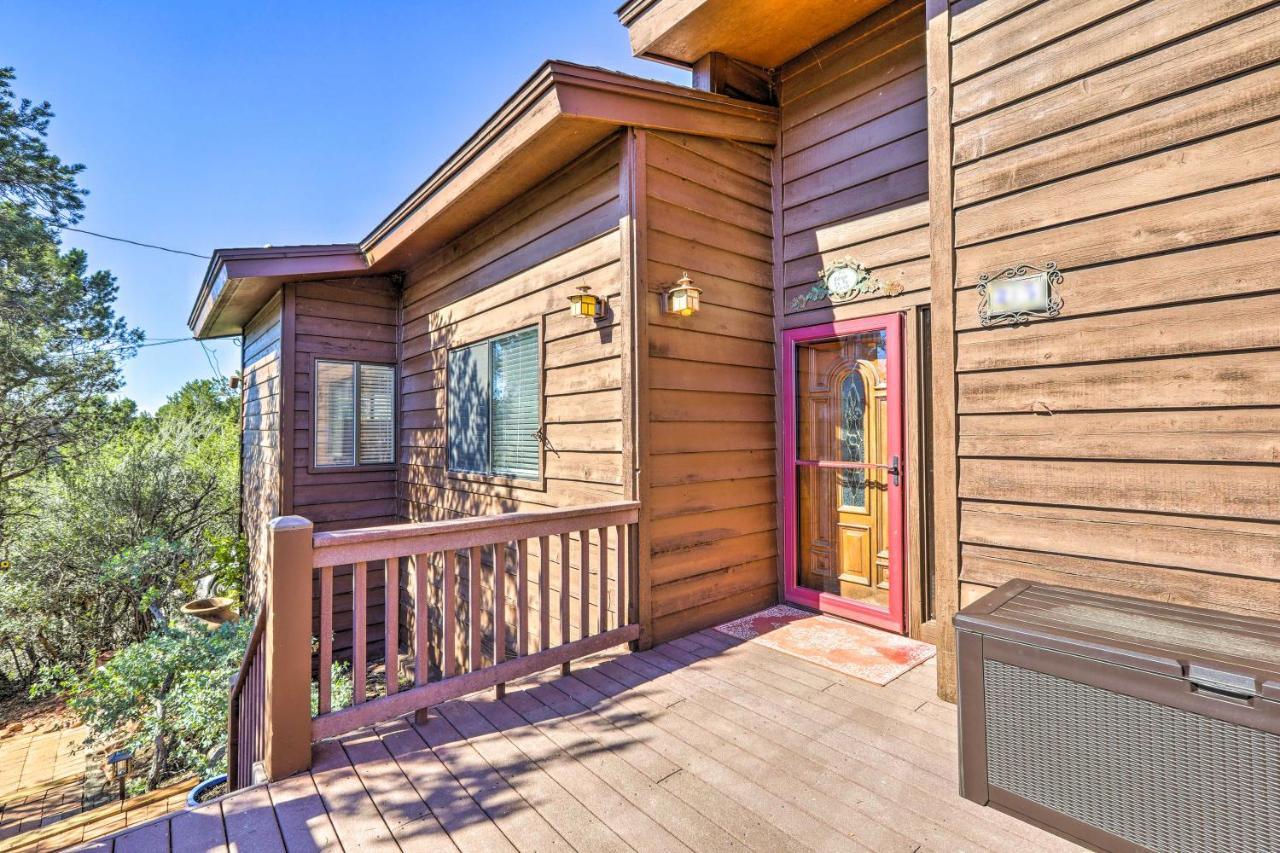 Bright Sedona Home With Deck And Mountain Views! ภายนอก รูปภาพ