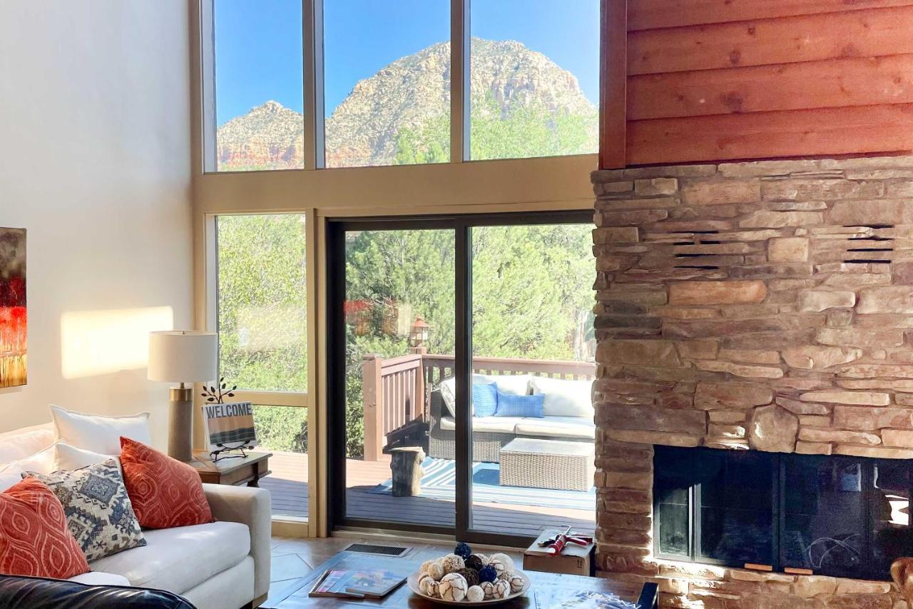 Bright Sedona Home With Deck And Mountain Views! ภายนอก รูปภาพ