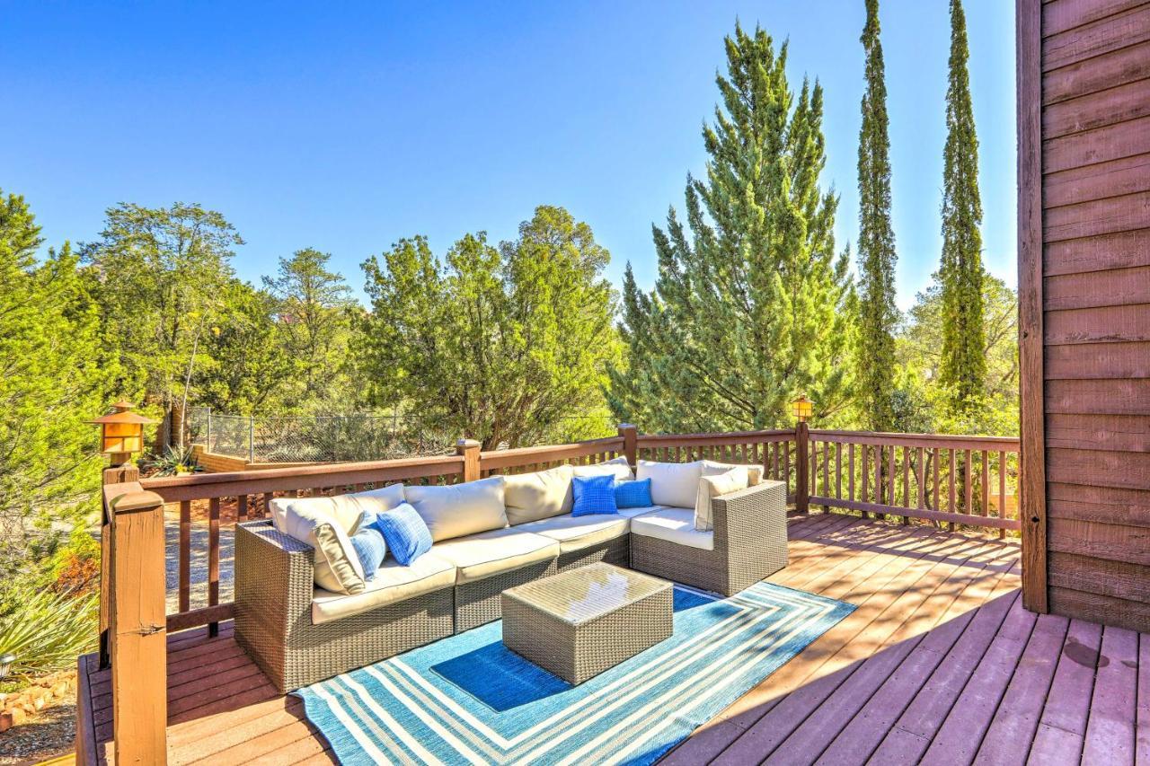 Bright Sedona Home With Deck And Mountain Views! ภายนอก รูปภาพ