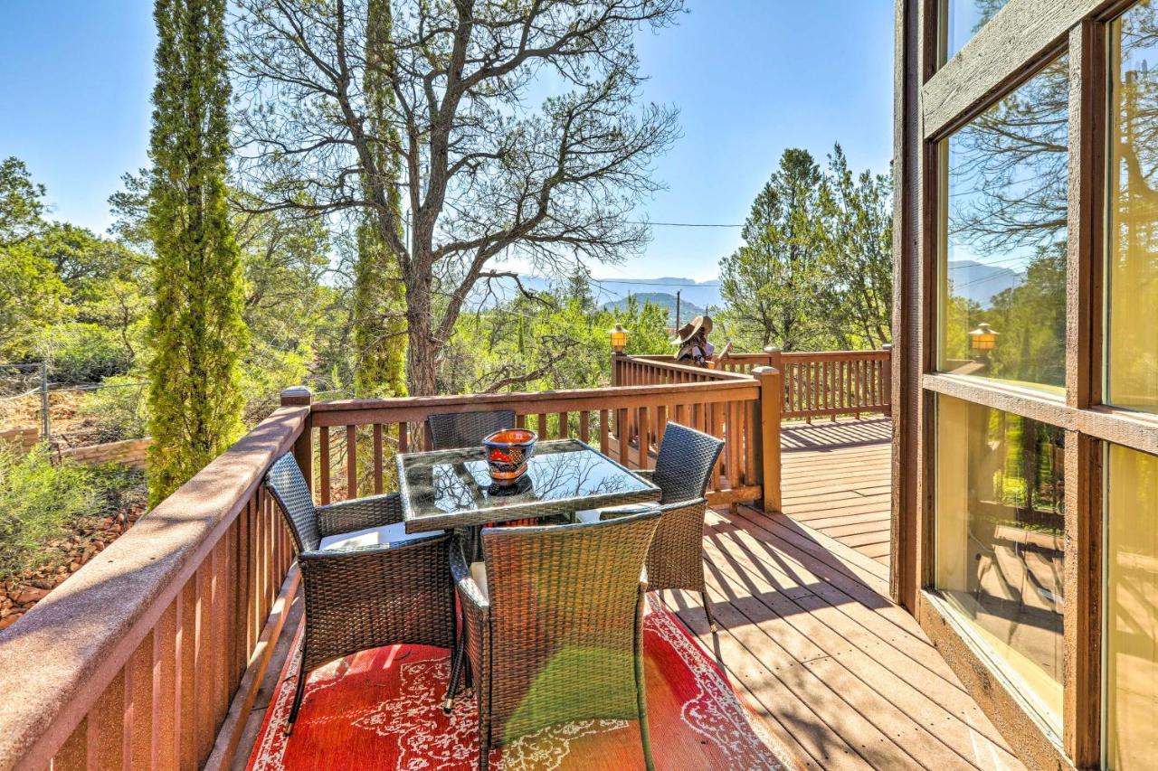 Bright Sedona Home With Deck And Mountain Views! ภายนอก รูปภาพ