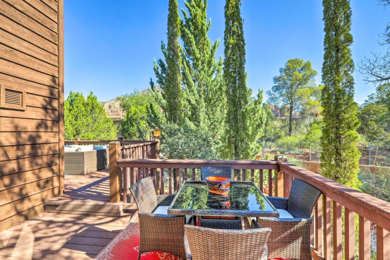 Bright Sedona Home With Deck And Mountain Views! ภายนอก รูปภาพ
