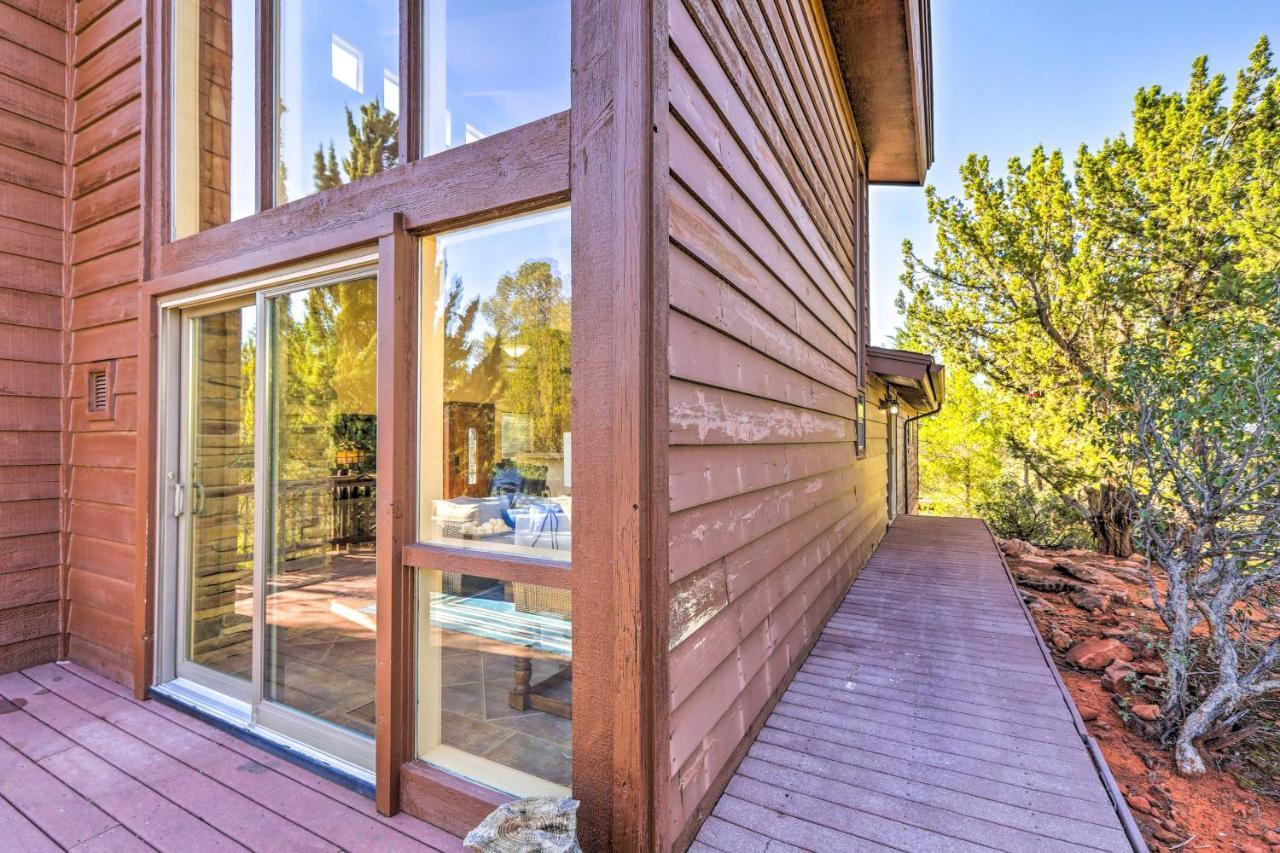 Bright Sedona Home With Deck And Mountain Views! ภายนอก รูปภาพ